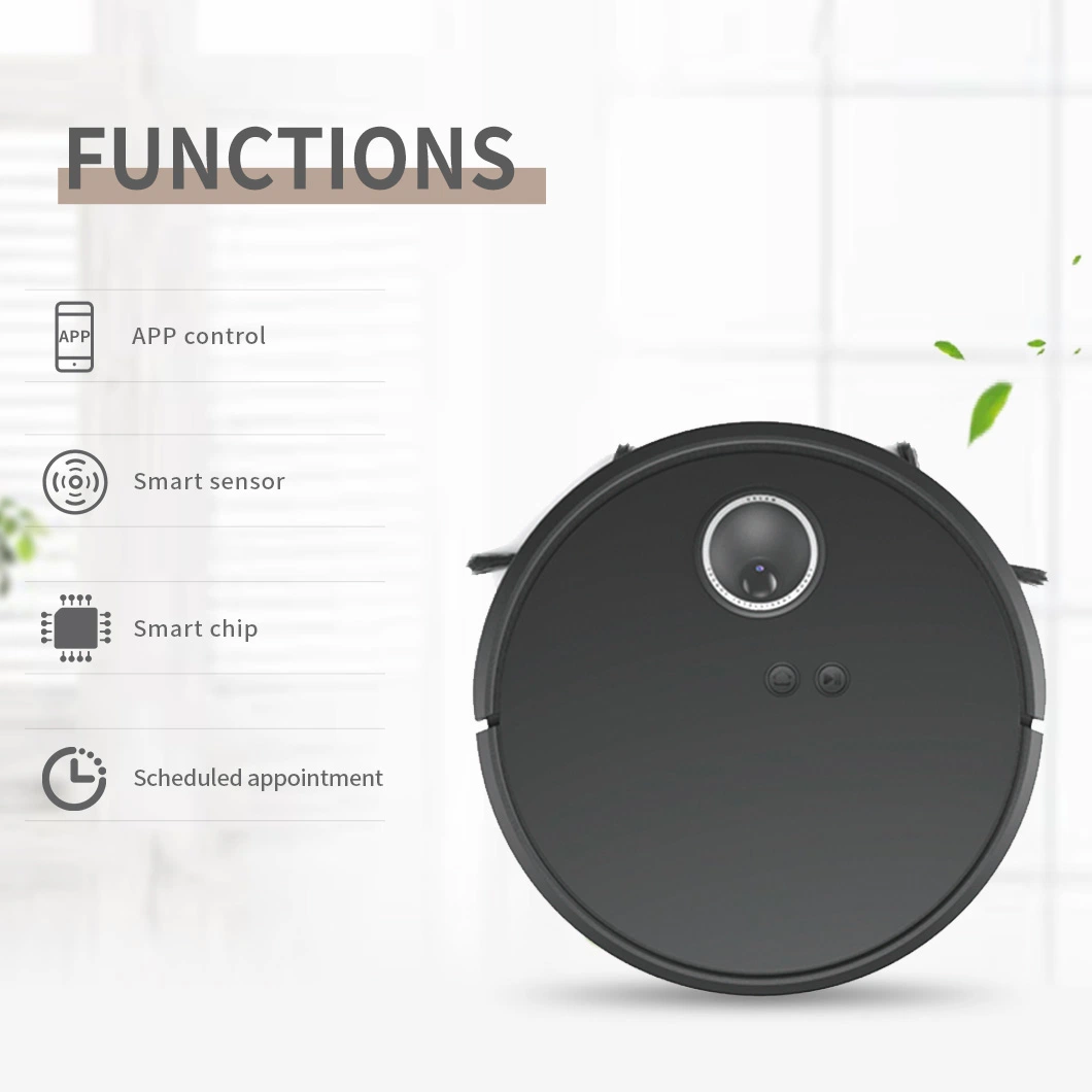Professional Factory Sales Direct Robot Vacuum Cleaner with 5200mAh Power