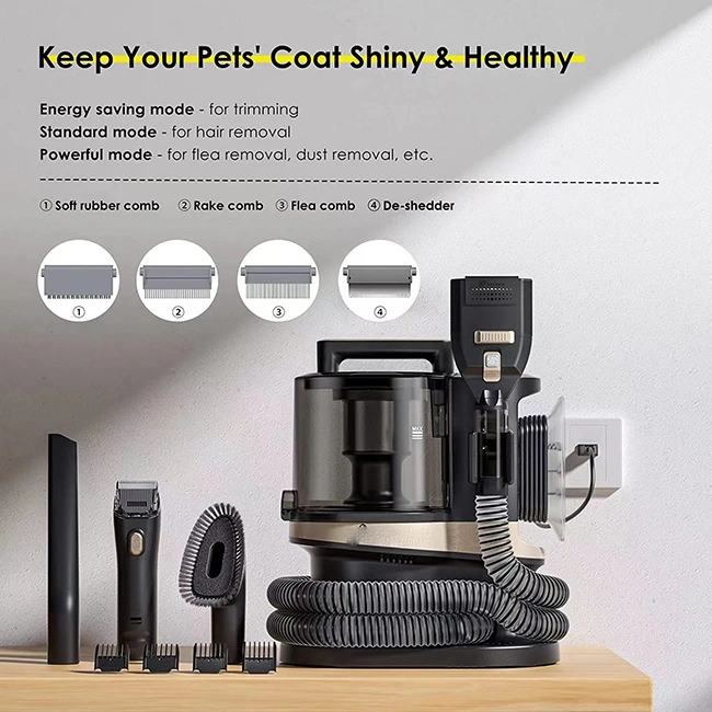 Ly9710 Pet Dog Grooming Kit &amp; Vacuum Cleaner