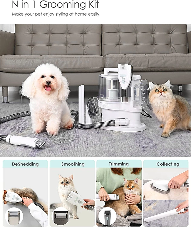Vacuum Pet Animal Grooming Tool