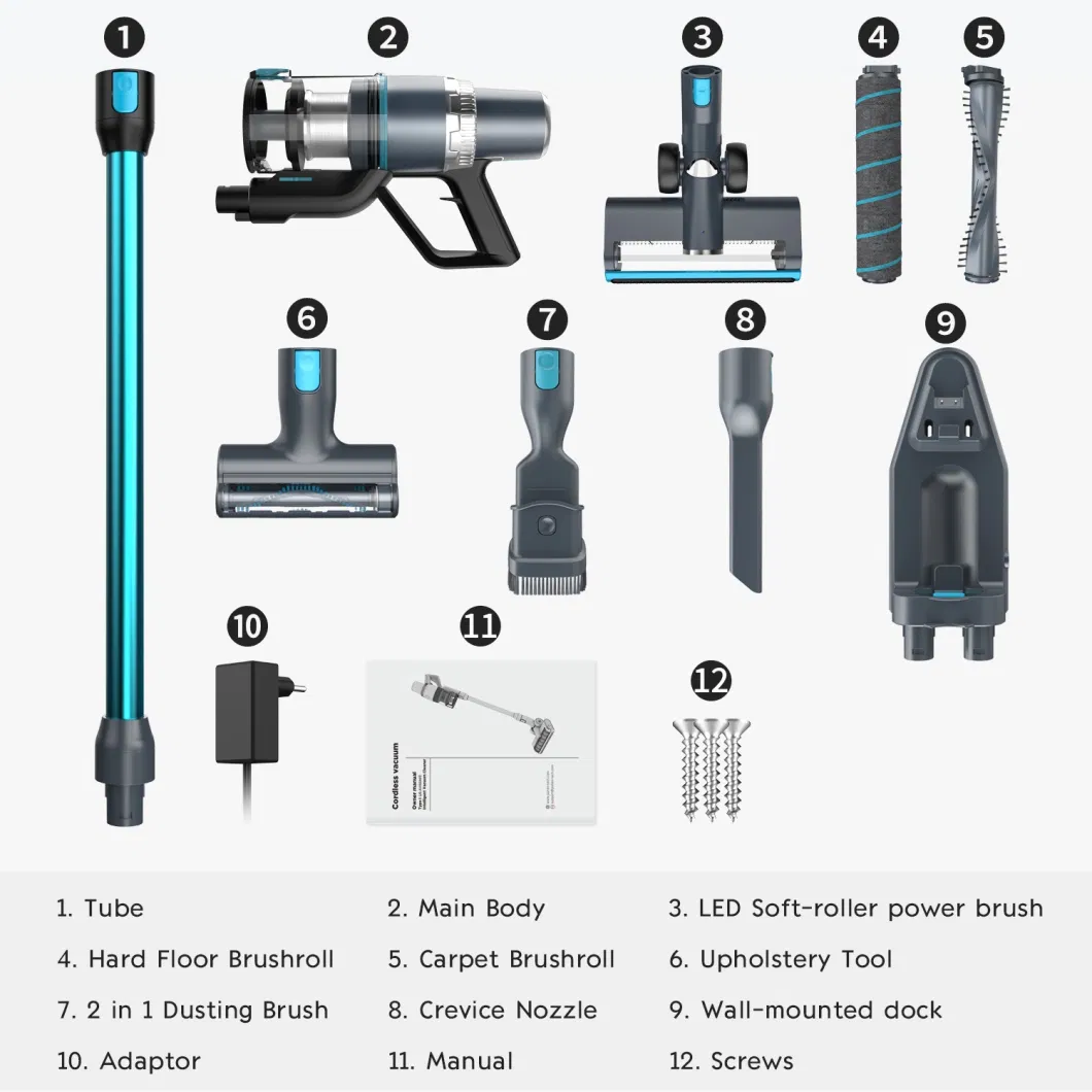 Low Noise Cheap Price Hotel Car Stick Rechargeable Cordless Hand Held Vacuum Cleaner