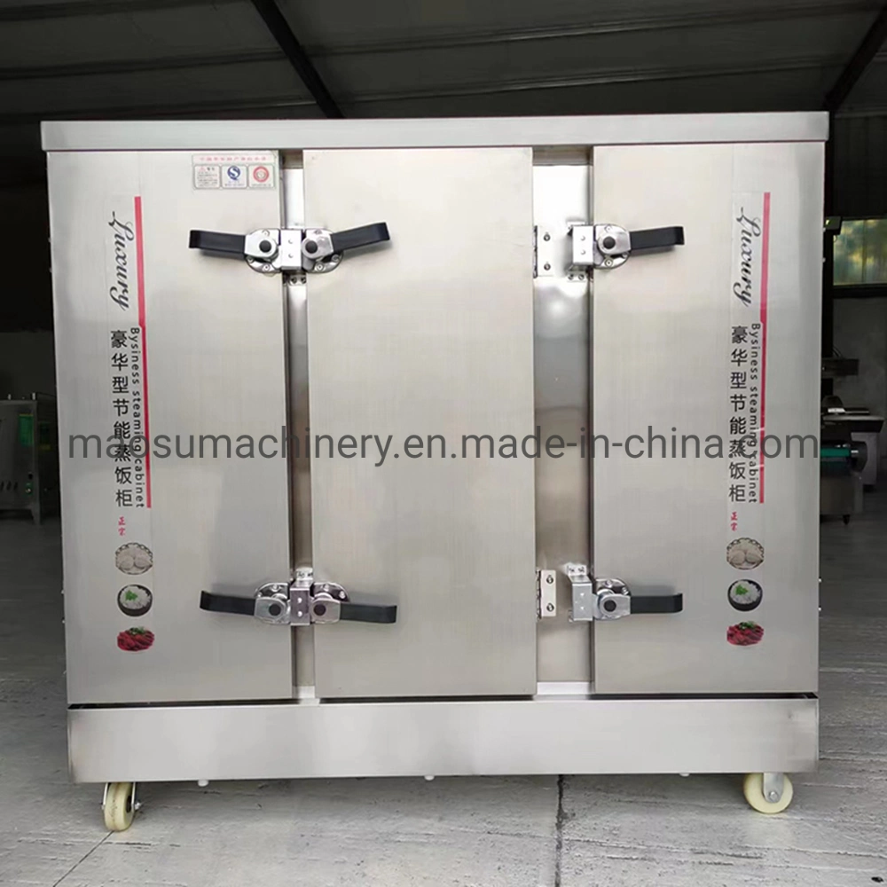 Chinese Manufacturer Industrial Electric Gas Rice Rice Roll Steamer Commercial