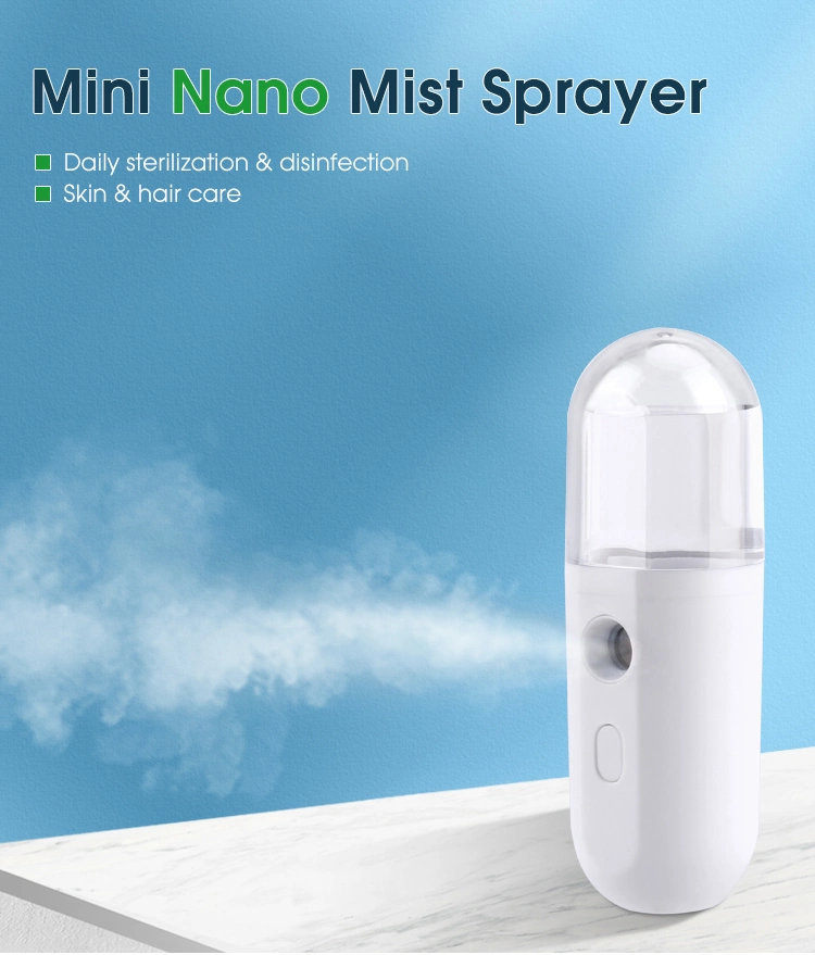 Wireless Recharges Portable Disinfection Nano Mist Sprayer Ssterilizing Spray Machine