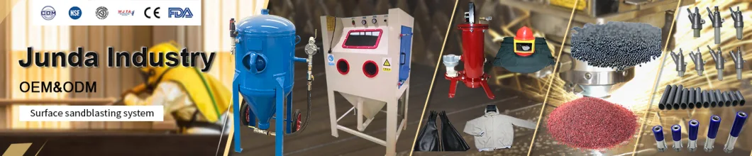 Type High Pressure Blaster / Steam Sand Wet Machine Water Blasting Cabinet
