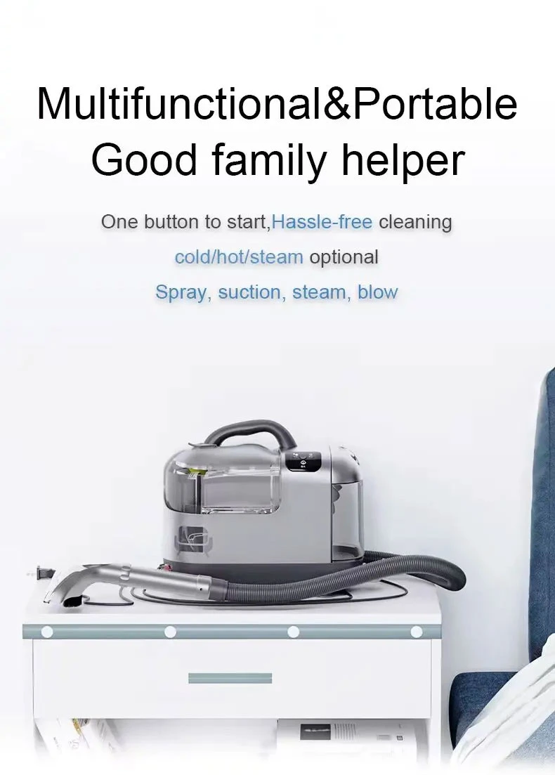 Commercial Home Use Dry and Wet Handheld Sofa Steam Cleaner Carpet Cleaner Cleaning Machine