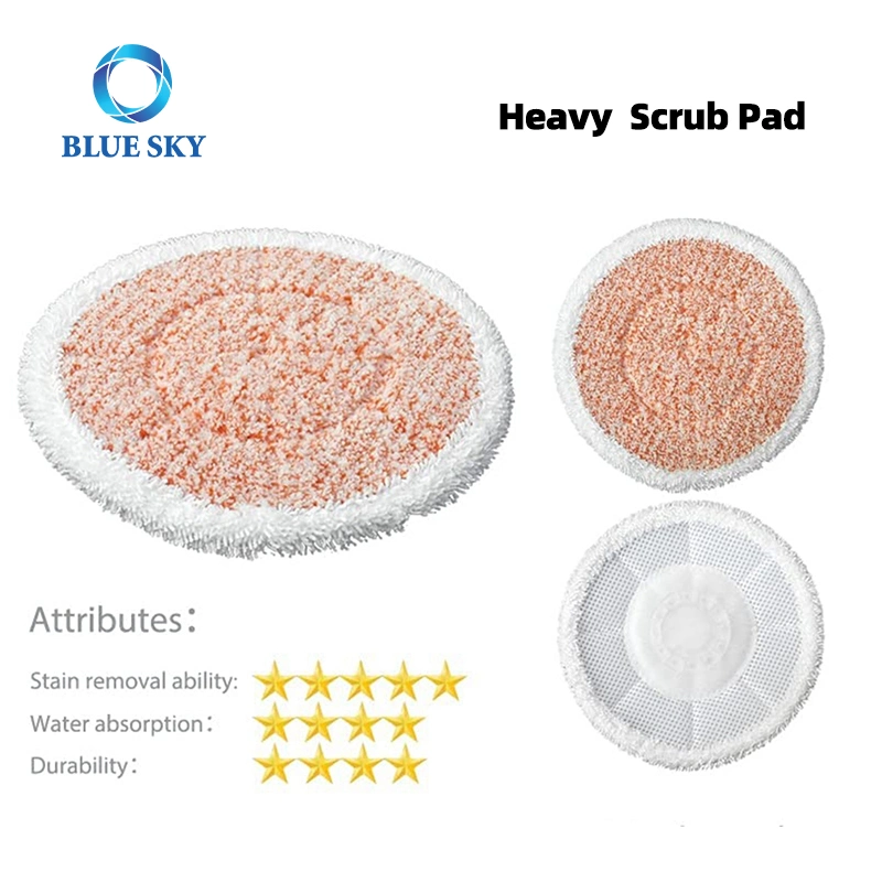 S7001 Steam Mop Pads Compatible with Shark Steam Mop Replacement Pads S7000 S7000amz S7001 S7001tgt S7201 Steam &amp; Scrub Mop