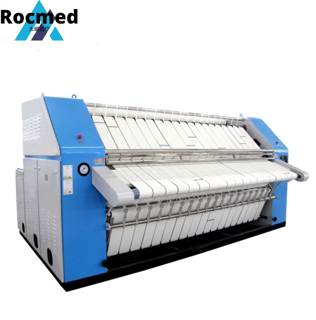 Good Selling Double Roller Automatic Laundry Iron Machine Commercial Ironing Press Machine, Steam Sheet Ironing Machine China Manufacture Price