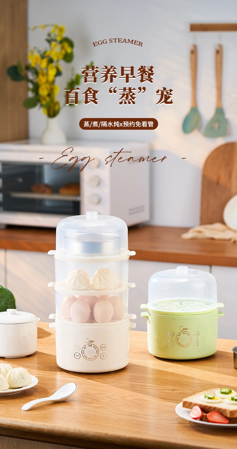 Small Electric Household Breakfast Appliances Egg Cooker Egg Steamer