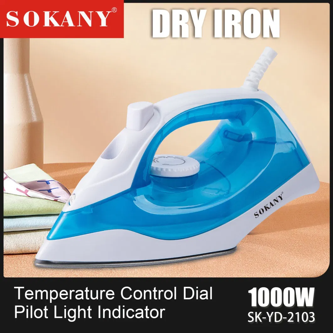 Steam Press Iron Machine Iron Press Machine Sokany Press Iron Electric Pressing Iron for Clothes Electric Iron Press for Clothes