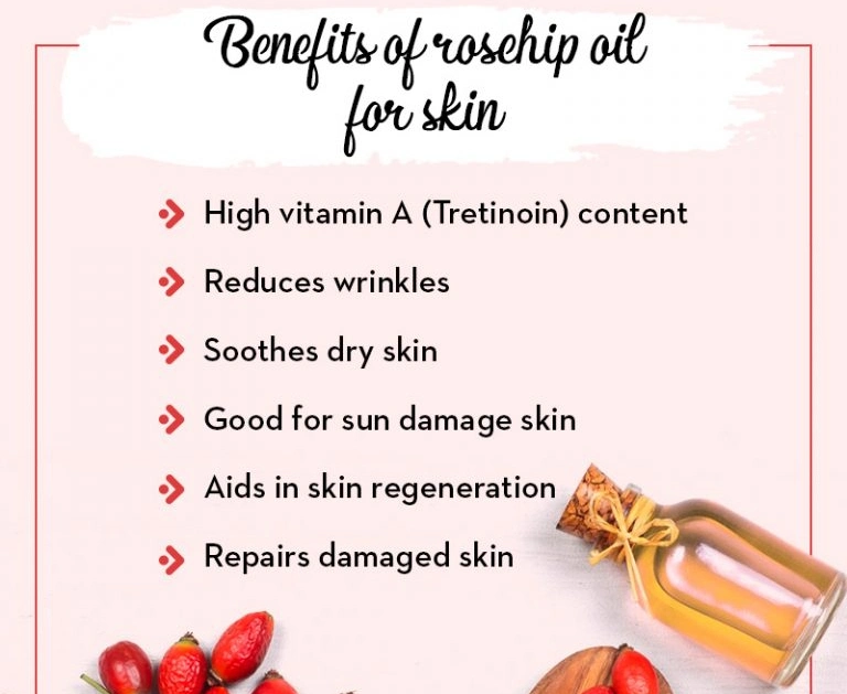 Skin Care Anti Aging Acne Natural Cold Press Rosehip Essential Oil Organic Rosehip Oil