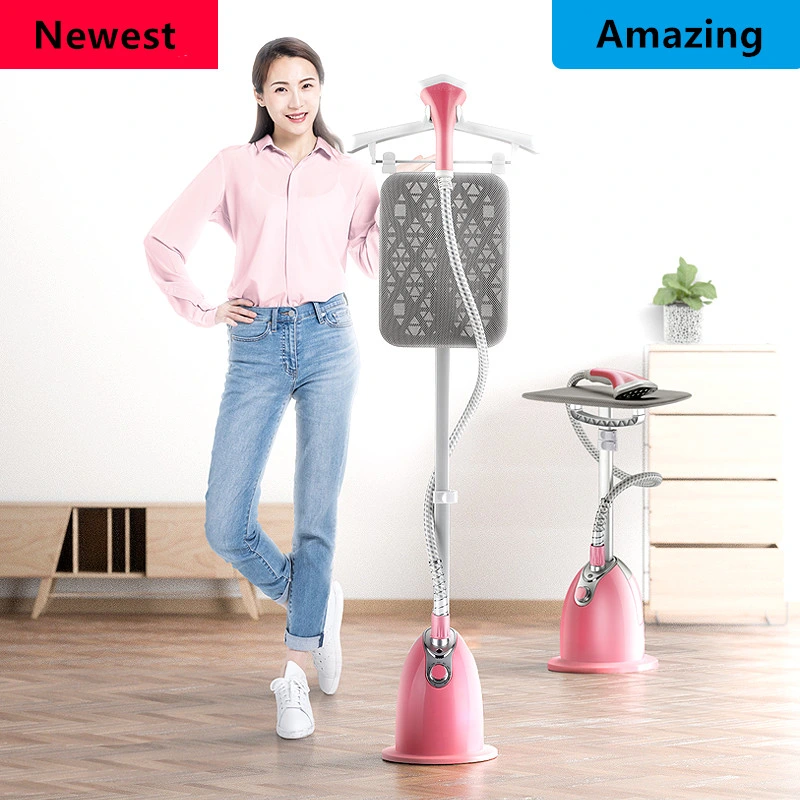 Newest Design Stand Garment Steamer with 1800W Easy to Change The Height