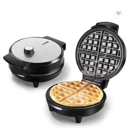 Electric Omelet Maker Skid-Resistant Omelete/Sandwich/Round Waffle/Panini BBQ Grill Maker