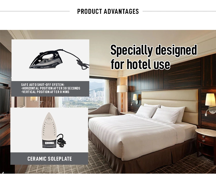 New Wholesale Standing Electric Steam Iron for Hotel Rooms