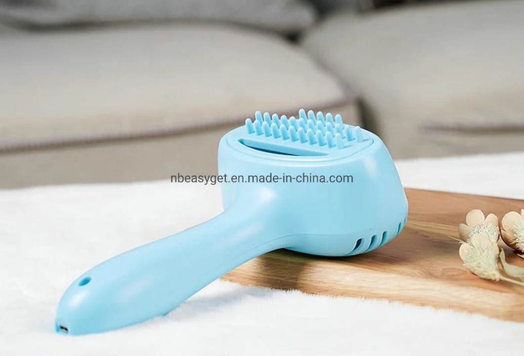 Dog Vacuum Cleaner Hair Removal Hair Suction Grooming Device Portable Wireless Battery Operated Pets Comb Massage Brush Cleaner Esg12635