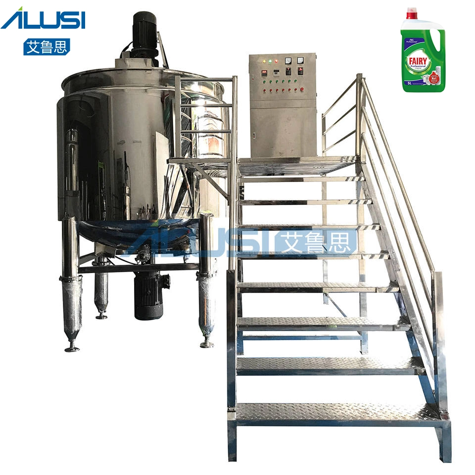 Dishwashing Liquid Detergent Blender Laundry Soap Mixer Electric Steam Heating Aloe Vera Shampoo Shampoo Making Machine