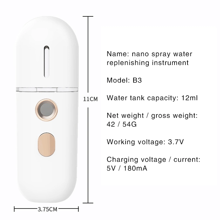 Hot Sale Use Face Portable Mini SPA Facial Steamer