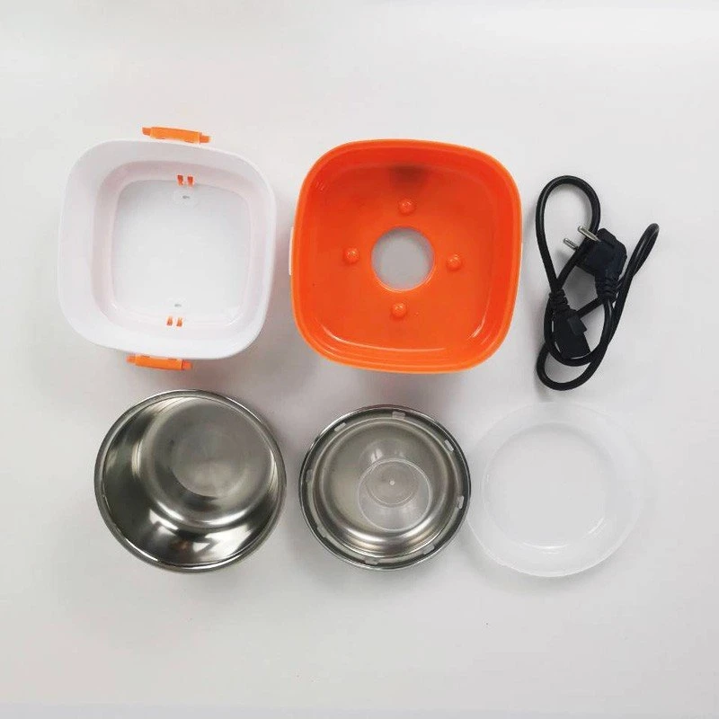 Ready to Ship Home Appliance Self Cooking Electric Lunch Box 1.0L Steamer Lunch Box for Home Office School Travel Cook Raw Food CE CB RoHS