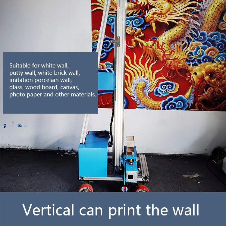 2022 All in One Vertical 3D Wall Floor Art Printing Machine Price with 3D Effect Canvas Prints Wall Art Home Decoration