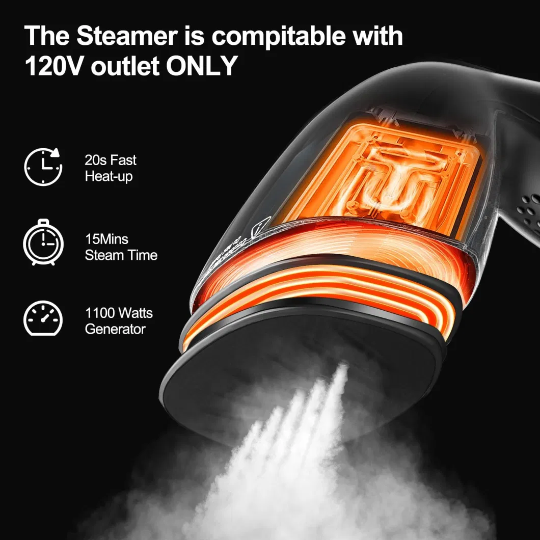 Hot Sale 15s Heat-up 360&deg; Leak-Proof Technology 8.2FT Cord Steam Iron