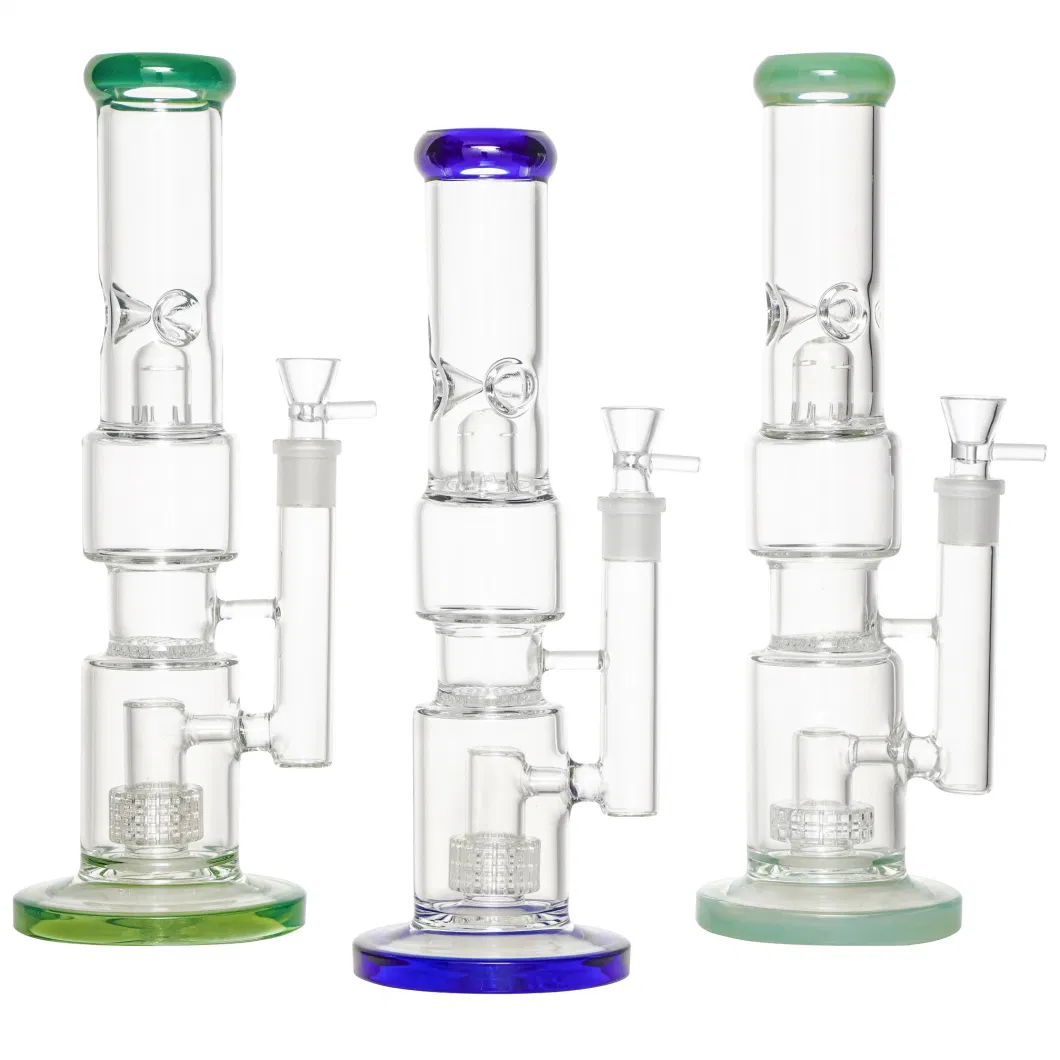 8-Arm and Honeycomb Percolator Straight Tube Glass Water Pipes