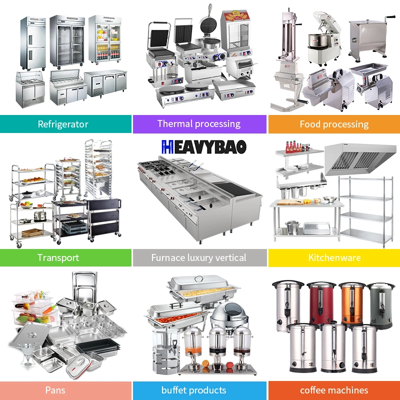 Heavybao Commercial Kitchen Blenders and Multi-Function 8 in 1 Food Processors