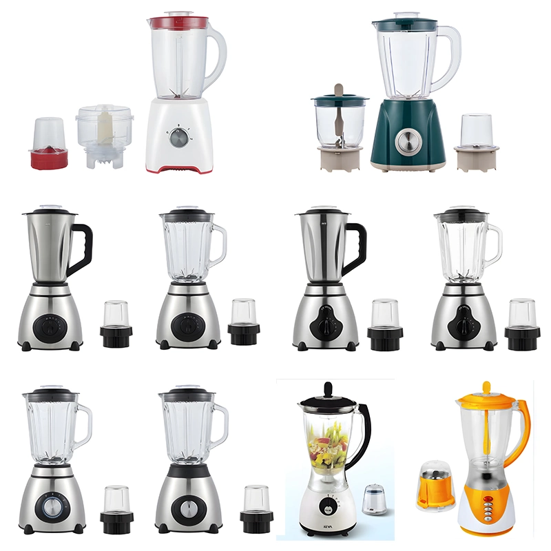 Hot Selling 1.8L 300W Household Blender 3 in 1 Food Processor Home Use Electric Portable Juice Food Blenders