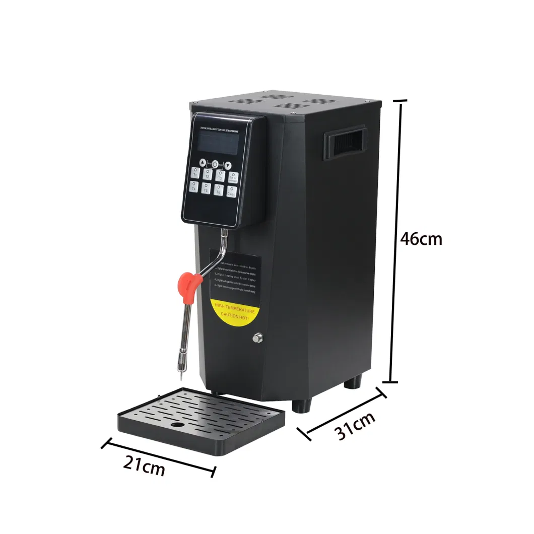 Factory Wholesale Countertop Coffee Milk Steamer Commercial Automatic Milk Frother