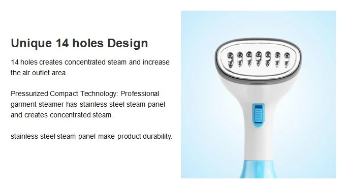 Professional Factory of Digital Electronic Travel Hand Garment Steamer