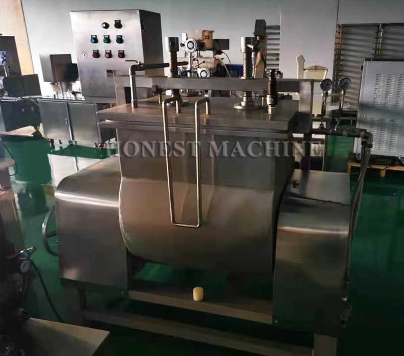 Stainless Steel Mochi Making Machine / Mochi Ice Cream Production Line