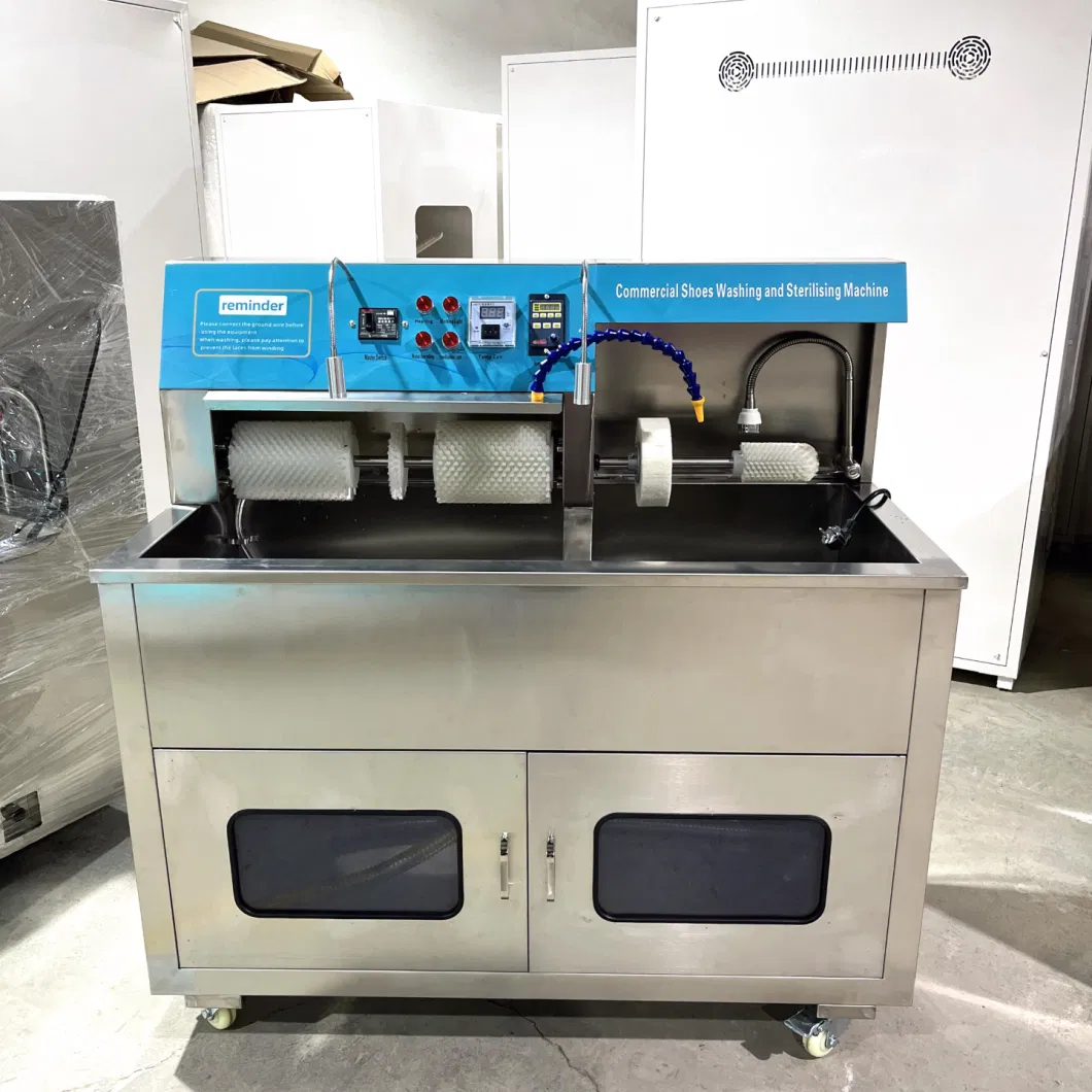 Steam Shoes Washing and Drying Machine Stainless Steel for Laundry Shop