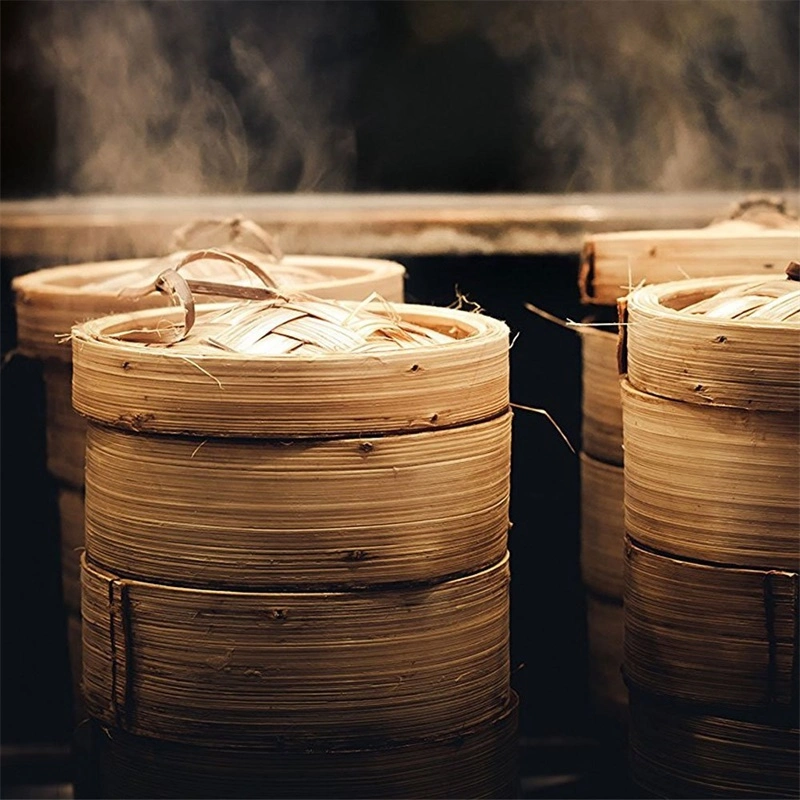Top Class Best Selling 100% Natural Bamboo Dim Sum Steamer