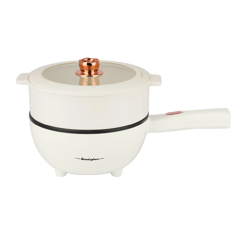 Electric Pots Multi Functional Heated Cooking Pot Kitchen Cooking Steam Cooker with Over-Heating Protection