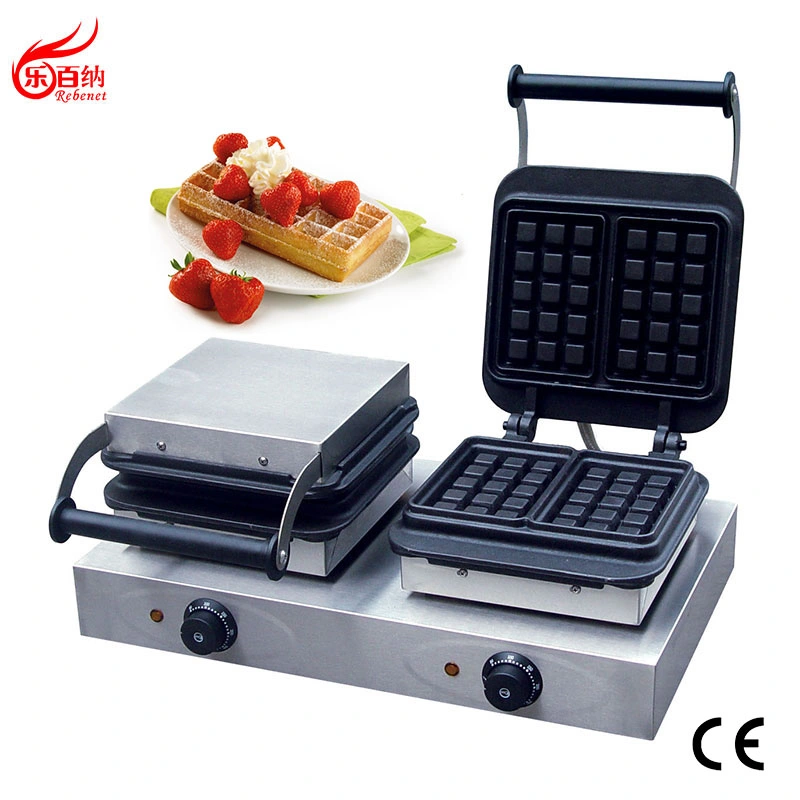 Factory Direct Sale Breakfast Machine Commercial Electrical Waffle Sandwich Maker Grill (WB-F)
