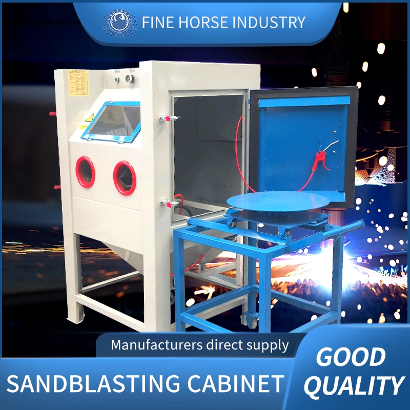 Type High Pressure Blaster / Steam Sand Wet Machine Water Blasting Cabinet