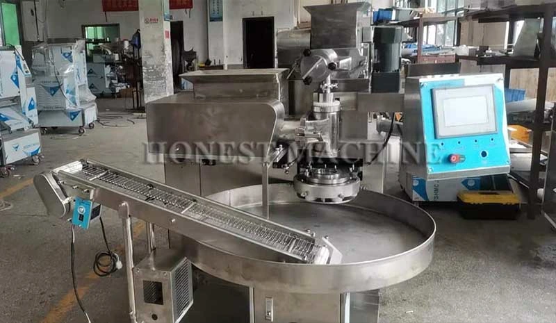 Stainless Steel Mochi Making Machine / Mochi Ice Cream Production Line