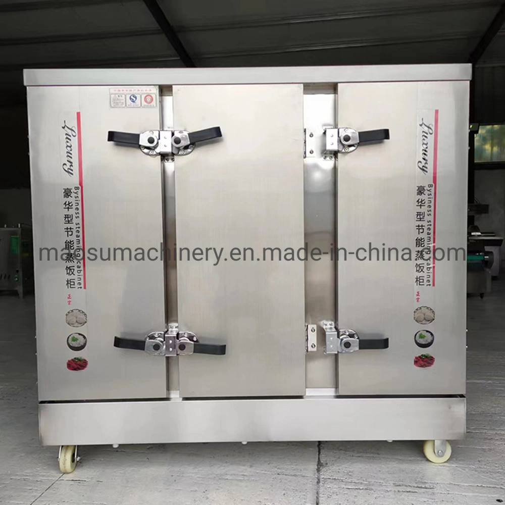 Industrial Food Steamer / Commercial Rice Steamer Steaming Cabitnet Automatic Manufacturer