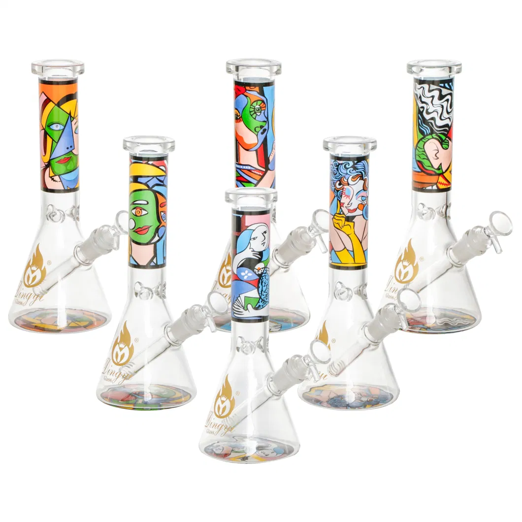 8-Arm and Honeycomb Percolator Straight Tube Glass Water Pipes