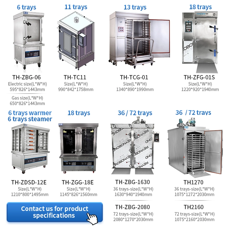 Restaurant Hotel Gas 36 Trays Steaming Idli Sweet Potato Rice Dumplings Momo Steamer