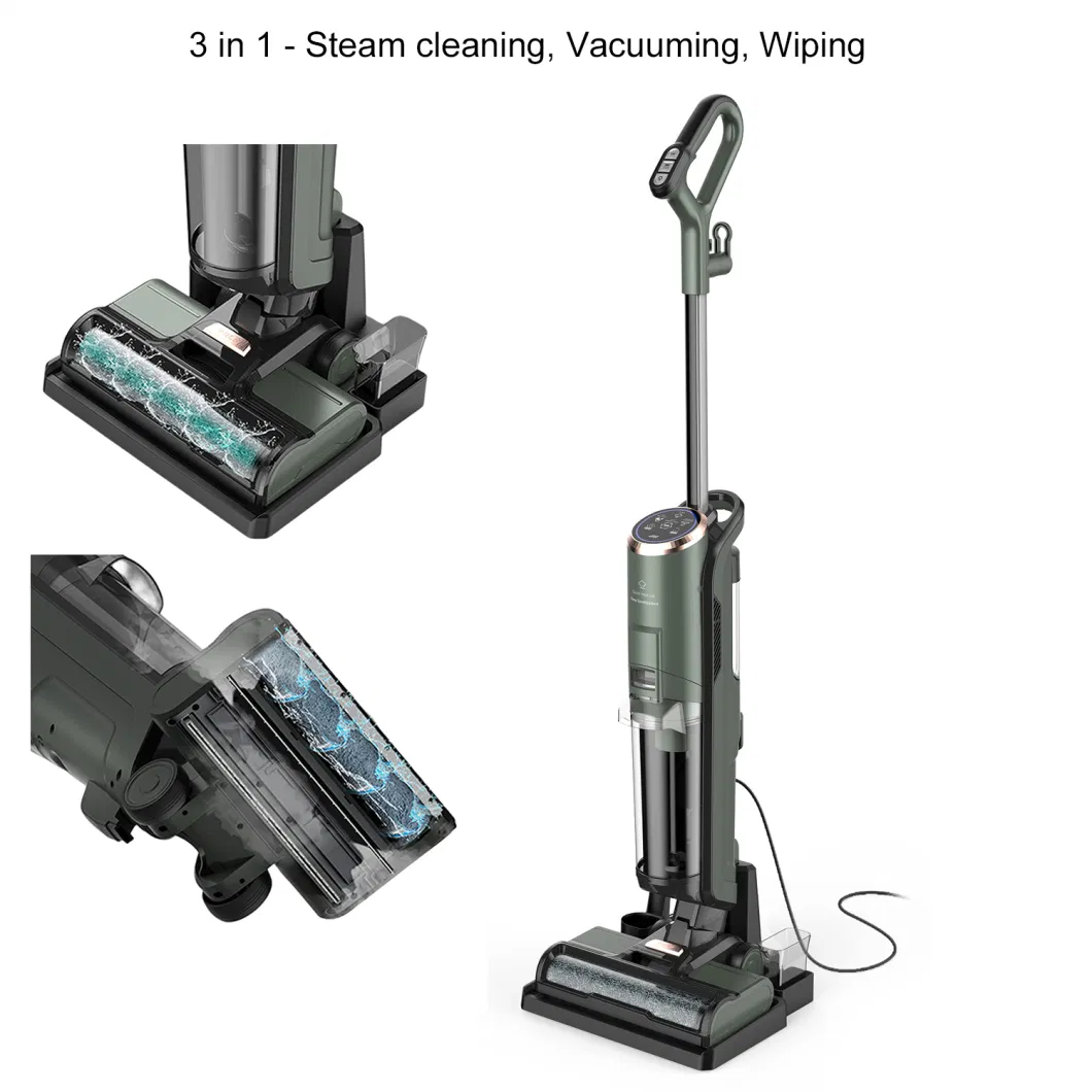 Deep Cleaning and Freshening Upholstery Steamer Vacuum Combo