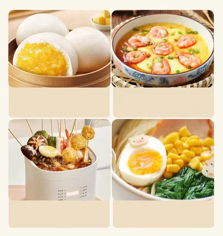 OEM Convenient Special Offer Mini 1-6 Piece Egg Steamer