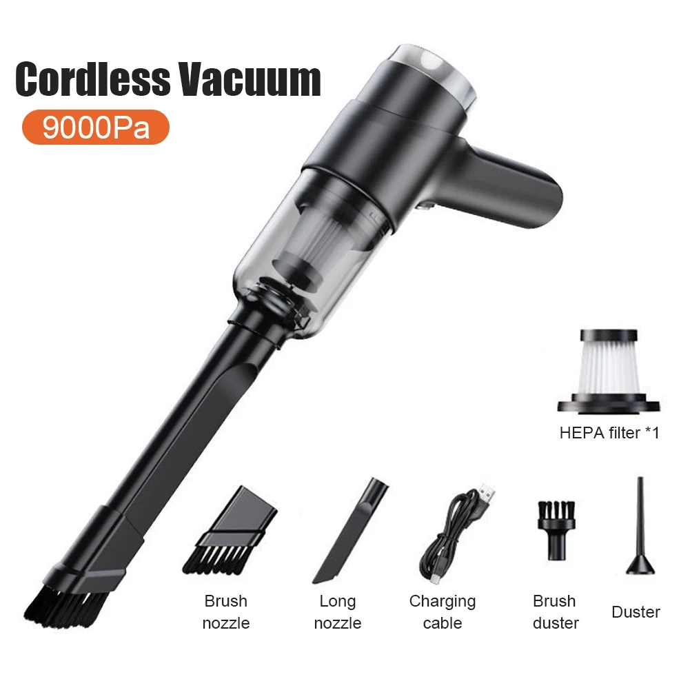 Super Light Outdoor Powerful Wireless Rechargeable Home Wet Dry Car Vacuum Cleaner