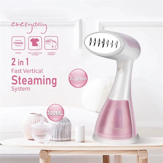 Portable 1500W Handheld Electric Mini Handheld Garment Steamer