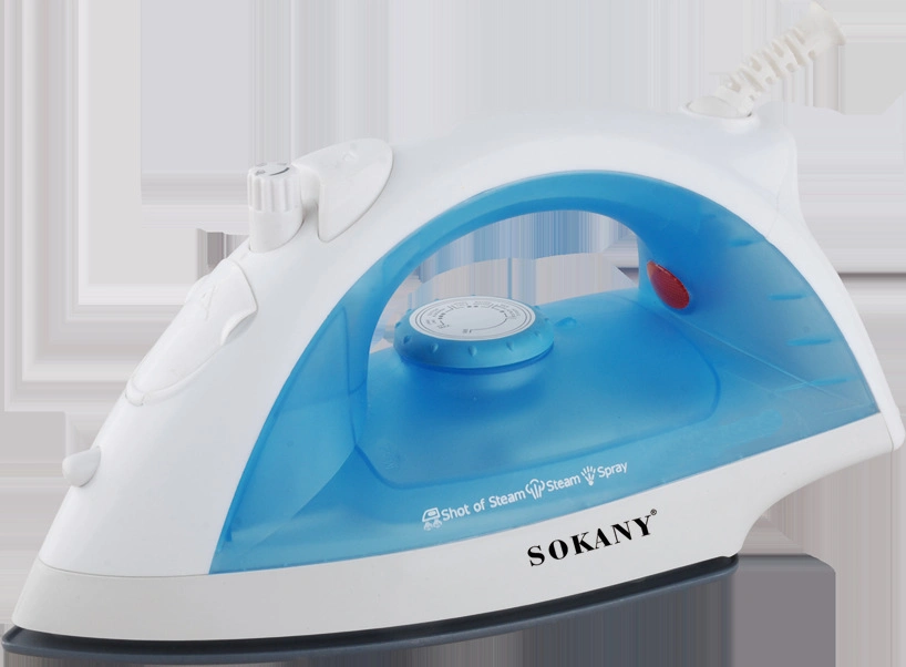 Electric Sokany Steam Iron Low Cheap Price China Factory Manufaturer Handheld Colths Steam Press Iron for Africa Ghana Nigeria Market Wholesale Price