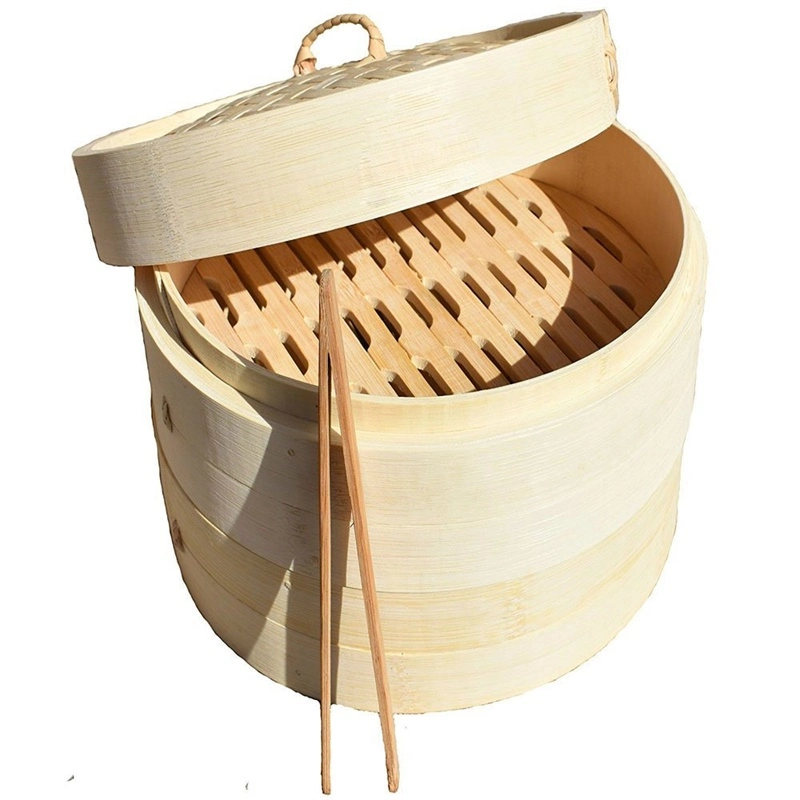 Top Class Best Selling 100% Natural Bamboo Dim Sum Steamer