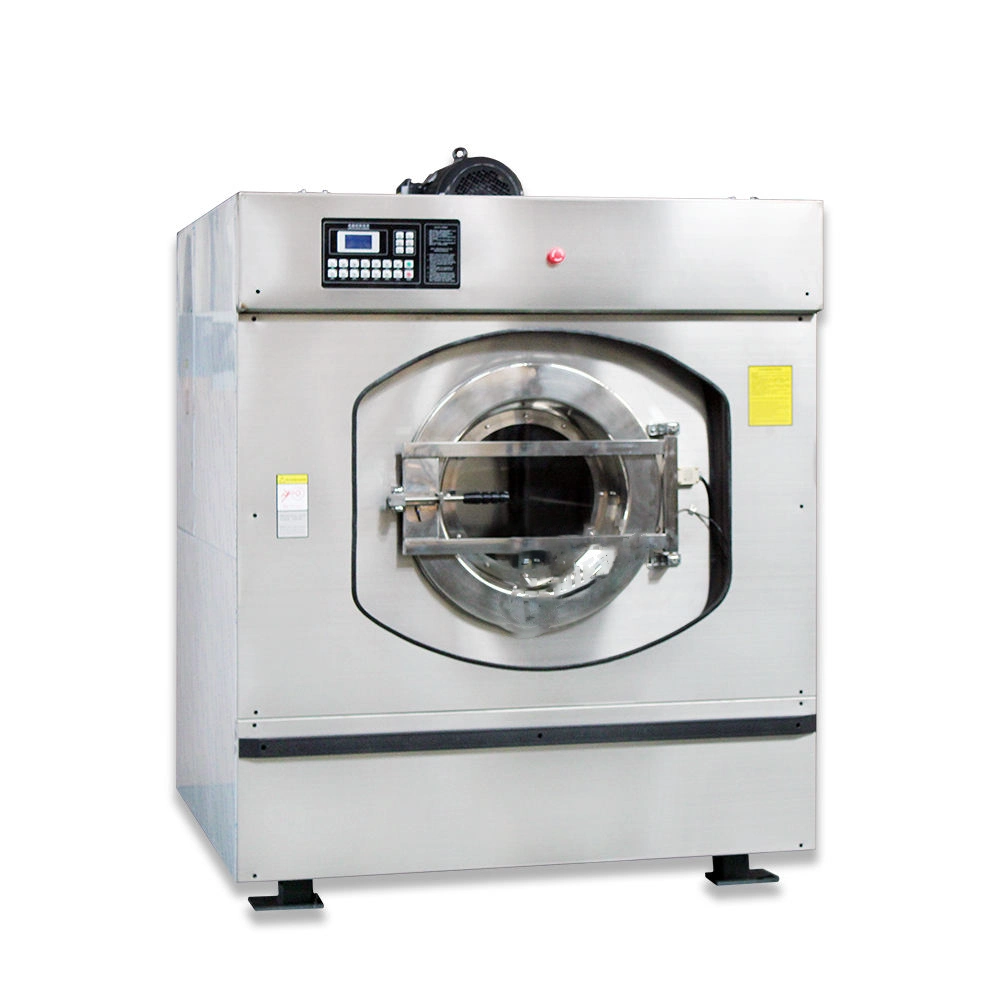 Steam Heating 30/50/70/100kgs Mecan 80kg Laundry Washing Industrial Washer Machine