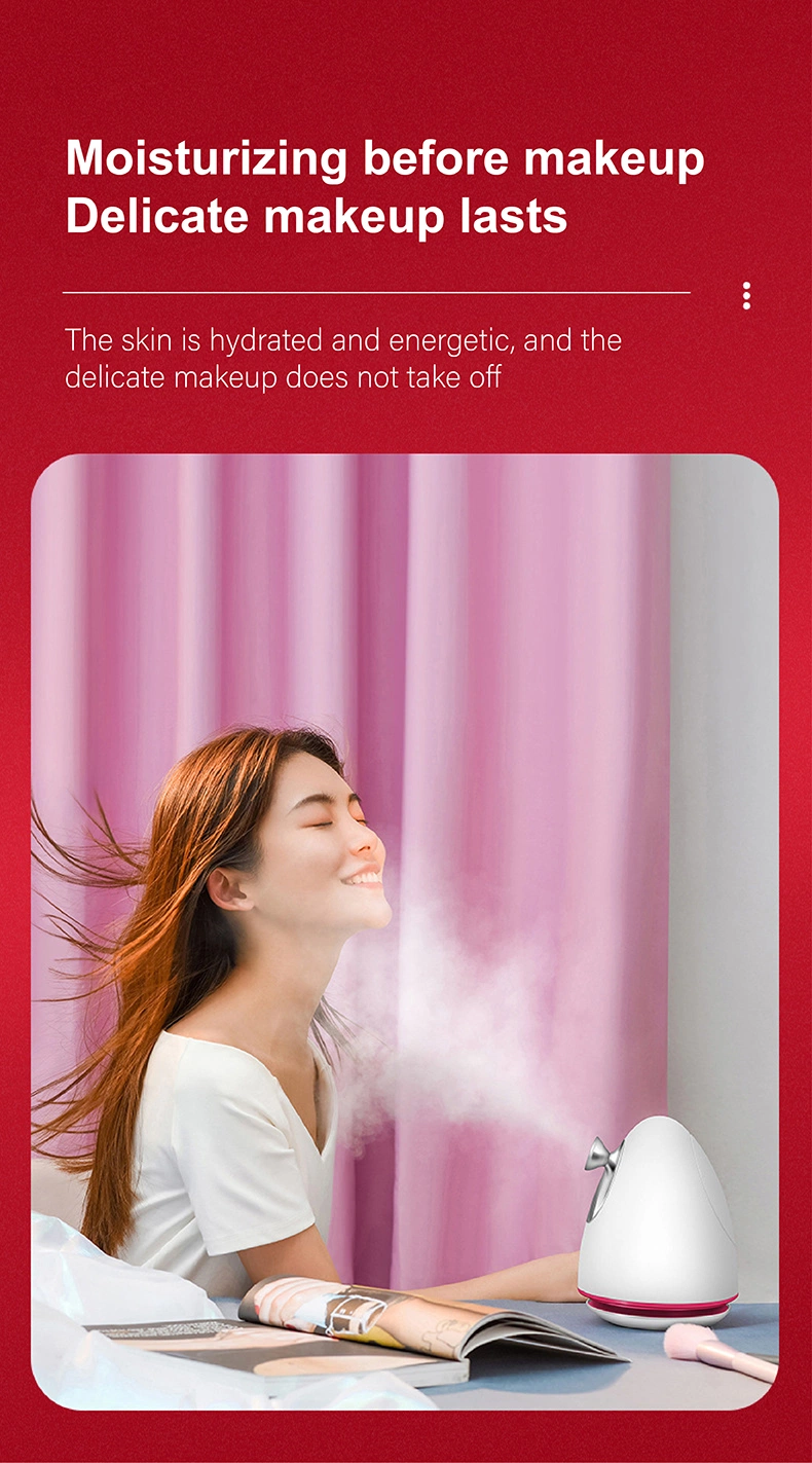 Hot Selling Professional Salon Home Mini Cute Nano Mist Facial Steamer