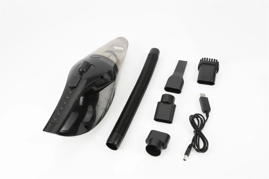 Powerful 60W 12V Portable Car Vacuum Cleaner for Wet Dry Cleaning Handheld Vacuum for Car Detailing and Interior Care