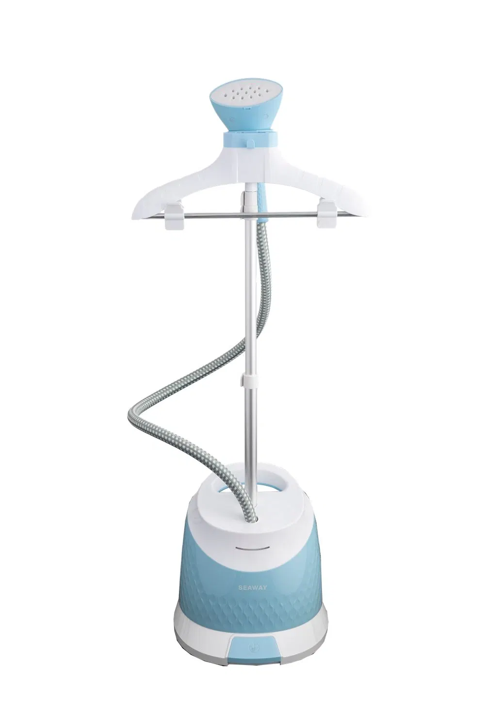 Stand Garment Steamer with Convenient Integrated Garment Hanger