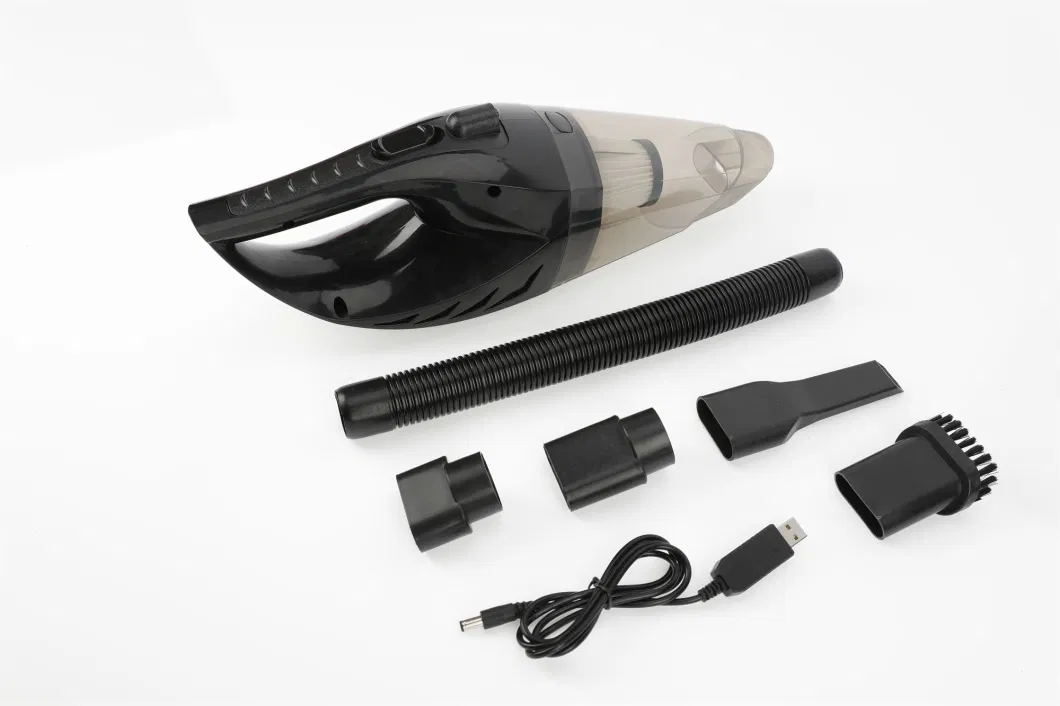 Powerful 60W 12V Portable Car Vacuum Cleaner for Wet Dry Cleaning Handheld Vacuum for Car Detailing and Interior Care