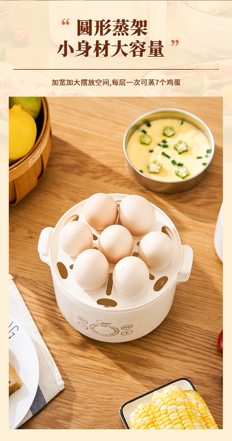 Small Electric Household Breakfast Appliances Egg Cooker Egg Steamer