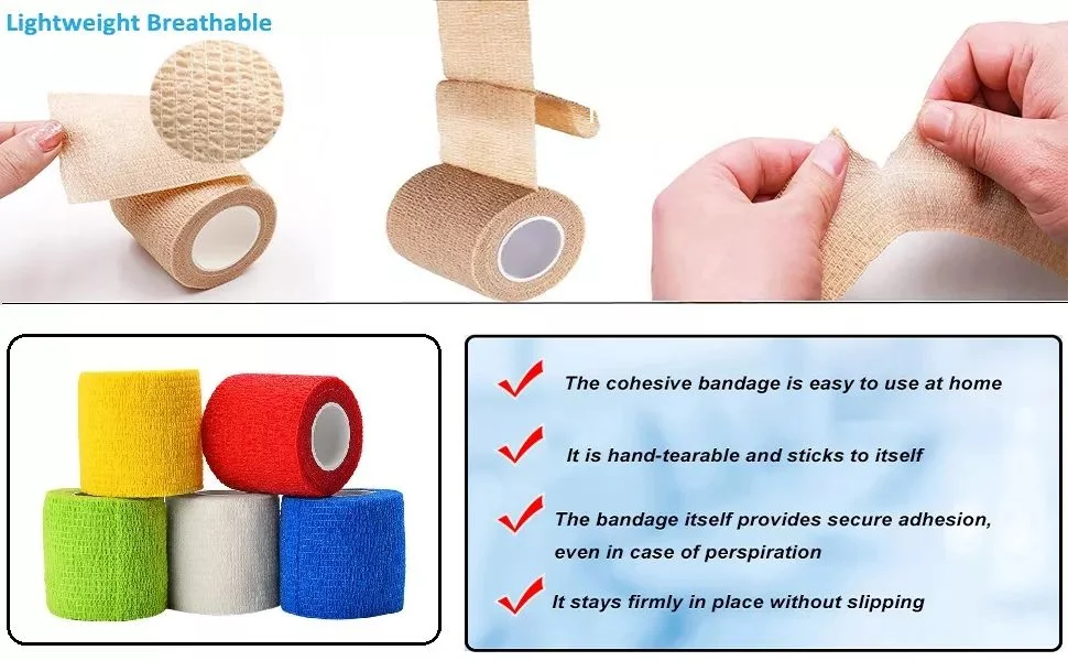 Petcare Wound Dressing Pet Accessories Hand Tearable Cartoon Pet/Athlete Common Bandage